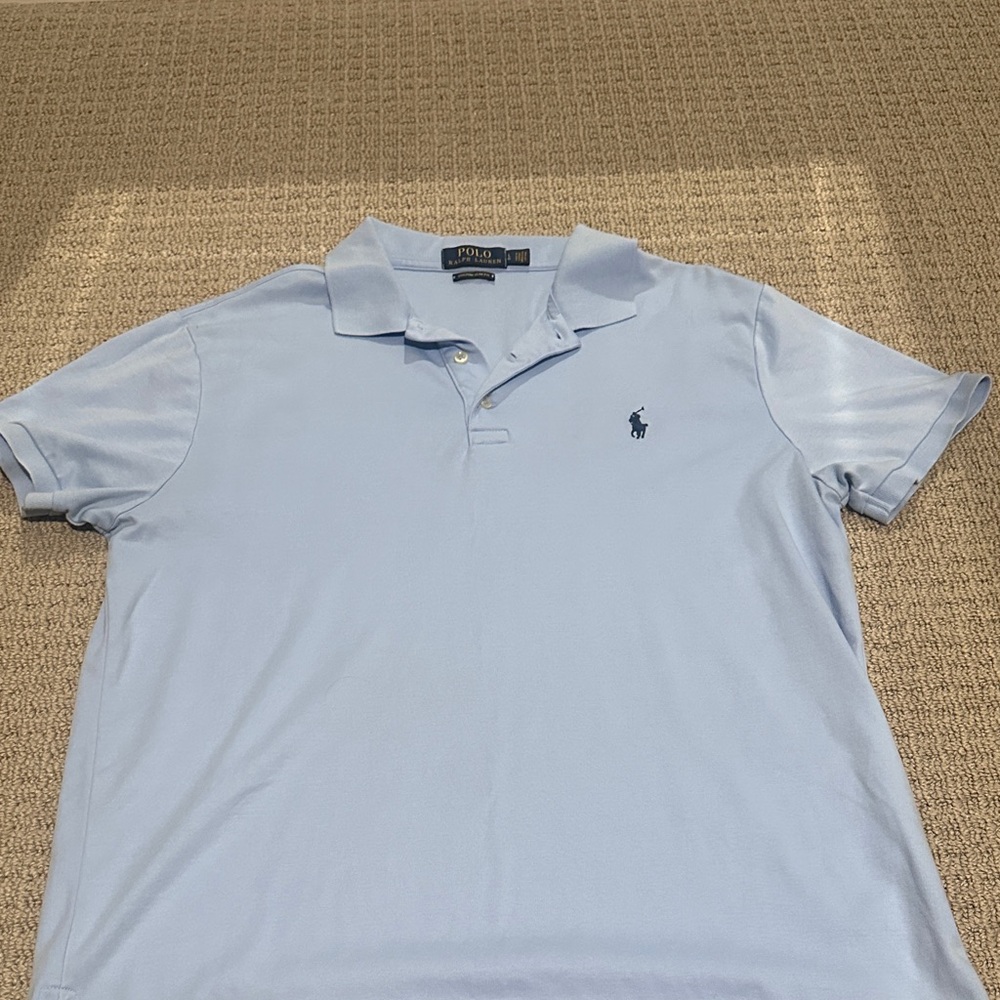 Polo by Ralph Lauren Sky Blue Men's Polo Shirt